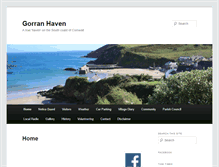 Tablet Screenshot of gorranhaven.org.uk